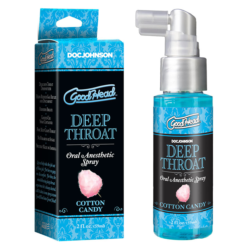 GoodHead Deep Throat Spray 59ml - Cotton Candy